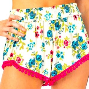 NEW Natural life pom pon lounge shorts, size XL